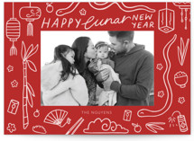 Lunar Doodles Lunar New Year Cards