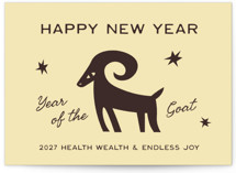The Goat Lunar New Year Cards