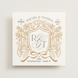 Spellbound Letterpress Wedding Invitations