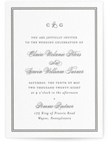 Letterpress Wedding Invitations