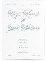 Cheers Letterpress Wedding Invitations