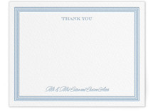 Grosgrain Border Personalized Stationery