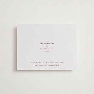 Lombardy Letterpress Reception Cards