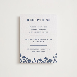 Pressed Frame Letterpress Reception Cards