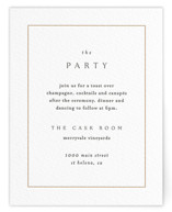 Letterpress Reception Cards