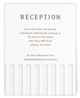 Letterpress Reception Cards