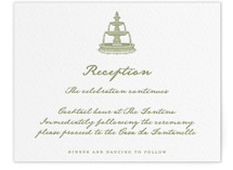Letterpress Reception Cards