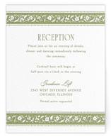 Darcy Letterpress Reception Cards