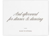 Basque Letterpress Reception Cards