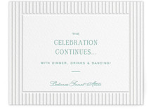 Isle Letterpress Reception Cards