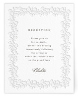Heirloom Letterpress Reception Cards