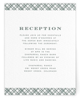 The Ranch Letterpress Reception Cards