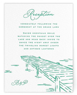 Lakeview Letterpress Reception Cards