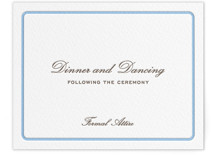 Aperitif Letterpress Reception Cards