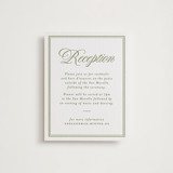 museo Letterpress Reception Cards