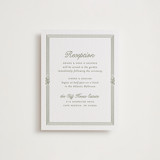 Court Letterpress Reception Cards