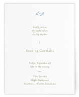 Letterpress Rehearsal Dinner Cards