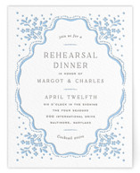 Margot Letterpress Rehearsal Dinner Cards