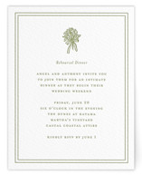 Letterpress Rehearsal Dinner Cards