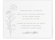 shiruko Letterpress Rehearsal Dinner Cards