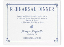 Botanical Dream Letterpress Rehearsal Dinner Cards