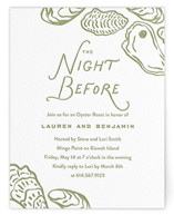 Marshland Letterpress Rehearsal Dinner Cards