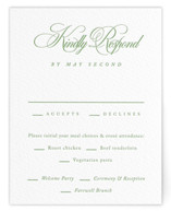 Letterpress Multi-Event RSVP Cards