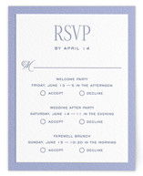 Letterpress Multi-Event RSVP Cards