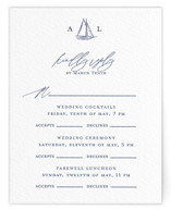Mariner Letterpress Multi-Event RSVP Cards