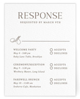 Willow Letterpress Multi-Event RSVP Cards