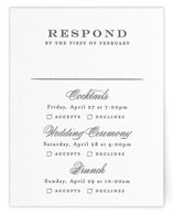 Proper Letterpress Multi-Event RSVP Cards