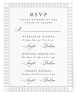 Heirloom Letterpress Multi-Event RSVP Cards