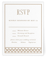 Parker Letterpress Multi-Event RSVP Cards