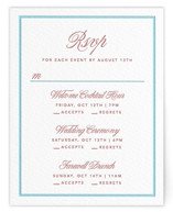 Charm Letterpress Multi-Event RSVP Cards