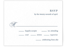 Letterpress RSVP Cards