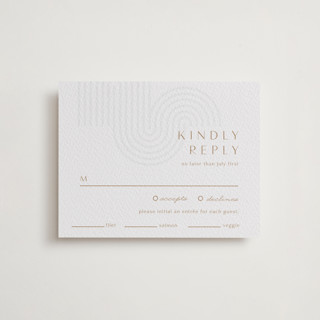 bonseki Letterpress RSVP Cards