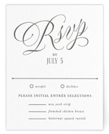 Letterpress RSVP Cards