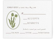 Letterpress RSVP Cards