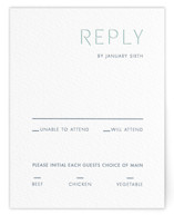 Letterpress RSVP Cards