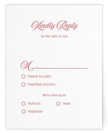 Letterpress RSVP Cards