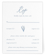 Simple Type Letterpress RSVP Cards