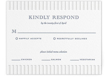 The Sea Letterpress RSVP Cards