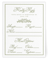 Crestino Letterpress RSVP Cards