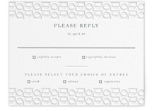 cerchi Letterpress RSVP Cards