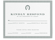 The Ranch Letterpress RSVP Cards