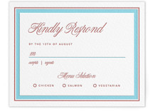 Charm Letterpress RSVP Cards