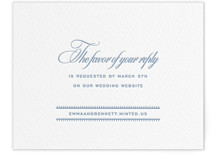 Maison Letterpress RSVP Online Enclosure Cards