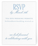 Big Day Letterpress RSVP Online Enclosure Cards