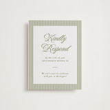 museo Letterpress RSVP Online Enclosure Cards