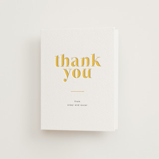Us Letterpress Wedding Thank You Cards